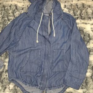 THREAD & SUPPLY WOMENS DENIM JACKET